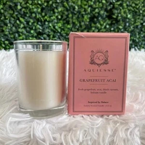 Candela profumata di lusso AQUIESSE Pompelmo Acai - aroma fresco e invitante - Foto 1 di 5