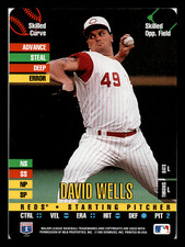 1995 Donruss Top of the Order David Wells Cincinnati Reds  Mint