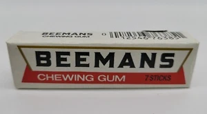 Vintage Beemans 7 Piece Chewing Gum Unopened Made in USA  - Bild 1 von 4