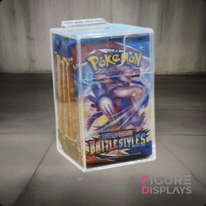 Paquete de refuerzo de acrílico Pokémon soporte para tarjetas y soporte de exhibición premium Yu-Gi-Oh - Imagen 1 de 8