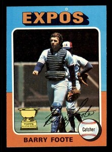 1975 Topps Baseball #229 Barry Foote NM/MT