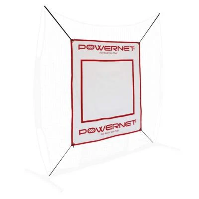 PowerNet Power Pad Canvas Batting Pitching Backstop for Baseball Softball - Image 1 of 4