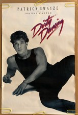 Patrick Swayze Original Vintage Poster Dirty Dancing  1987 Movie Memorabilia