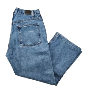 Vintage Y2K Levi's SilverTab 34x32 Jeans Mens Loose Fit Baggy White Wash - Picture 1 of 13