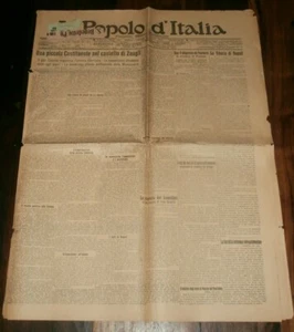 IL POPOLO D'ITALIA - 29 Agosto 1924 - Mussolini - JOSEPH CONRAD l'Anglo-Slavo - Imagen 1 de 5