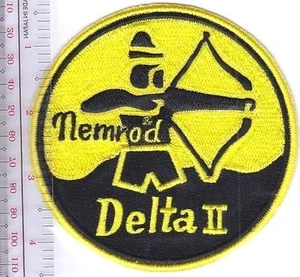 SCUBA Diving Spain Nemrod Delta II Regulator Patch Buceo Espana NO TARRIF - Picture 1 of 1