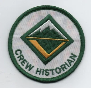 Venture Scout Crew Historian Position Patch , Green Brd, "BSA 2010" Back, Mint - Picture 1 of 1