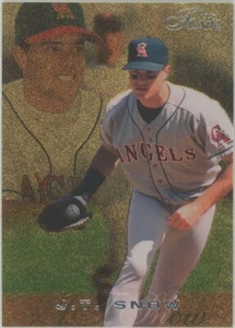 1996 Flair JT Snow Gold Parallel California Angels #43 - Picture 1 of 2