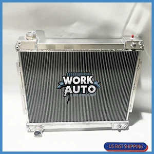 Aluminum Radiator Fits Ford F600/F700/F800/9000 series 5.9L 8.3L 10.8L l6 V8 - Picture 1 of 7