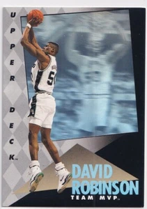 1993 Upper Deck - Nba Hologram /138000 David Robinson #24 - Picture 1 of 2