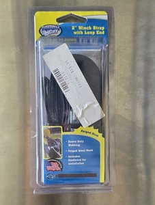 NEW TOUGH GUY 7-2110 2"X20' WINCH STRAP WITH LOOP END 2000LBS - Picture 1 of 2