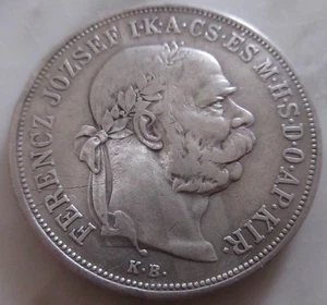 MDS UNGARN HUNGARY 5 KORONA 1900 KB "FERENCZ JÓZSEF I.", SILBER  #AB - Foto 1 di 2