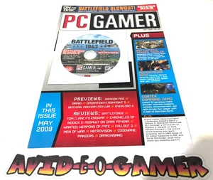 PC Gamer Demo Disc & Index Card / Battlefield 2 1943 2142 / Necrovision May 2009 - Bild 1 von 9