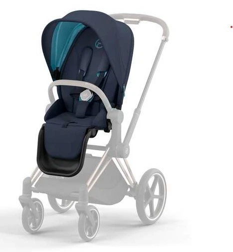 Paquete de asientos Cybex Priam AZUL NÁUTICO - para marcos de cochecito Priam 4 y e-Priam 2 Foto 1 de 1