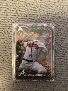 2024 Topps holiday Baseball TREE Parallel #H23 AJ Smith-Shawver RC - Picture 1 of 2