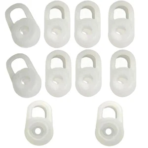 5 Pairs Translucent Silicone Earphones - Picture 1 of 3
