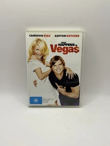 WHAT HAPPENS IN VEGAS DVD Cameron Diaz Ashton Kutcher R4 FREE POSTAGE - Picture 1 of 4