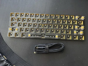 Ducky One 3 Mini Black Barebones 60% Hotswap RGB Mechanical Keyboard - Photo 1/4