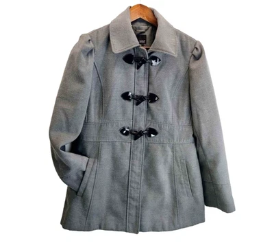 Chaqueta Chaquetón Ana Y2K Mujer M Gris Palanca Cierre Carrera Clásica Dinero Antiguo Foto 1 de 4