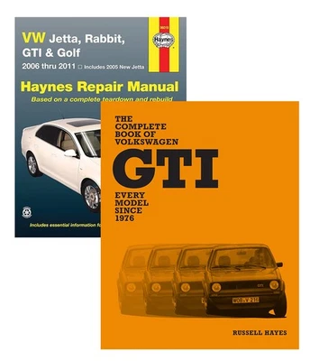 Complete Book Volkswagen GTI Jetta Rabbit Golf 2006-2011 Haynes Manual 2 Book - Изображение 1 из 3