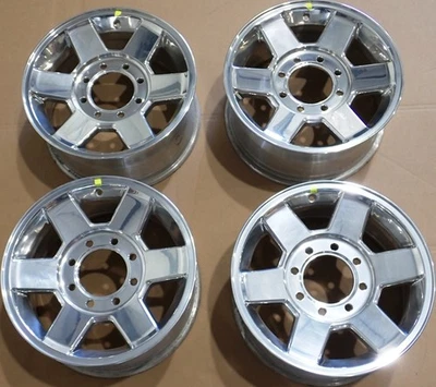 (4) Llantas 10-13 Dodge Ram 2500 17" llantas pulidas 1QR35TRMAA SIN OEM de fábrica Foto 1 de 4