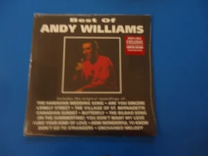 Best of Andy Williams (Red Vinyl) LP (2022) NEW Shrink Wrap Tear - Picture 1 of 4