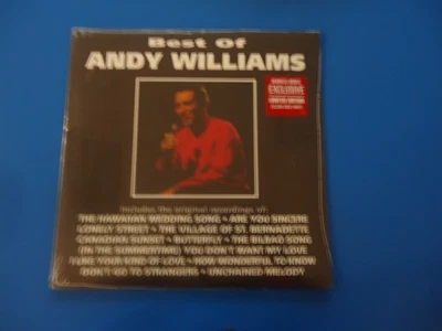 Best of Andy Williams (Red Vinyl) LP (2022) NEW Shrink Wrap Tear - Image 1 of 4