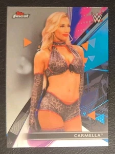 2021 Topps Finest WWE Carmella Base #47 - Picture 1 of 2