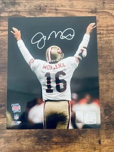 Joe Montana signiert San Francisco 49ers ungerahmt 8x10 NFL Foto Montana Hologramm - Bild 1 von 1