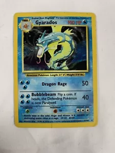 Gyarados 6/102 Holo Base Set WOTC G+ - Bild 1 von 6