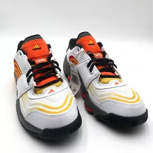 Adidas Agent Gil Restomod Hombre Talla 9 Baloncesto Blanco Naranja FZ6213 - Imagen 1 de 10