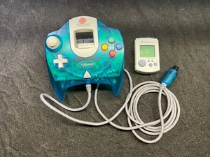 OEM SEGA Blue Millennium Dreamcast Controller with GMU - Picture 1 of 3