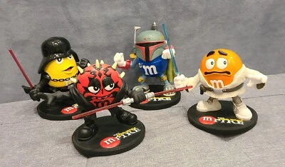Star Wars 2005 M&M Statue Lucas Film Ltd. Set Of 4 Statues. - Image 1 of 4
