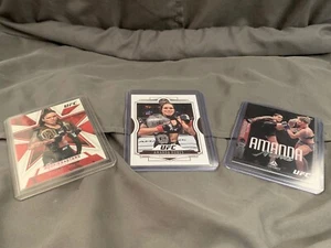 2021 Panini Chronicles UFC *Amanda Nunes* schöne 3 Karten Lot Mix - USA & Asien LQQK! - Bild 1 von 7