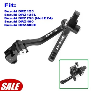For Suzuki DRZ125 DRZ125L DRZ250 DRZ400 DRZ400E Handle Pivot Brake Clutch Levers - Picture 1 of 14