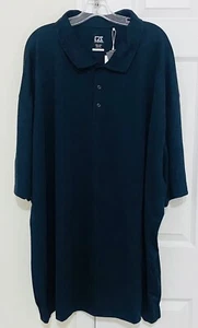 NWT Cutter & Buck Men’s Big & Tall CB DryTec Textured Polo Shirt. Size 5XB. - Picture 1 of 4