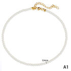 Vintage Imitation Pearl Choker Necklaces Chain Goth Collar For Women Fashion Cha