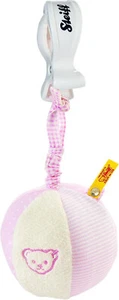STEIFF®  205293 Rassel-Knister Ball, 9 cm, rosa NEU unbespielt RARITÄT - Bild 1 von 1