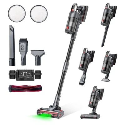 Linkifly-A11 Aspirateur Balai sans Fil, Puissant 48Kpa，60 Min, Poils d'animaux - Image 1 of 4