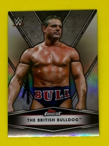 The British Bulldog WWE Topps Finest 2021 Survivor Series Insert Wrestling Card - Bild 1 von 1