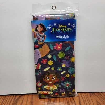 Mantel Plástico Disney's Encanto, Funda Cumpleaños 52"x70" Cumpleaños, Fiesta Nuevo Foto 1 de 4