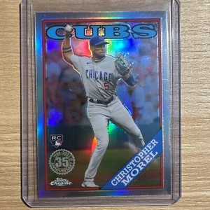 Christopher Morel 2023 Topps Chrome 35th Ann 1988 Refractor Rookie NRMT+ Cubs!! - Picture 1 of 5