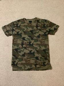 DECIBEL Herren Ripped Camouflage Kurzarm T-Shirt | Größe L - Bild 1 von 8