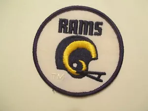 Los Angeles Rams Patch NFL Football Vintage Sew On Free shipping Patches - Picture 1 of 2