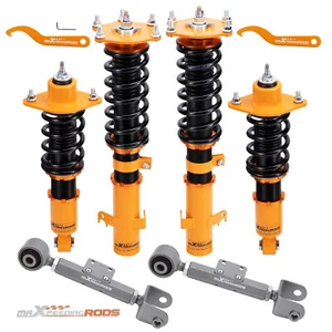 24 Way Damper Coilovers Struts & Rear Camber Kit Camber Arms for HONDA CRV 07-11 - Picture 1 of 14