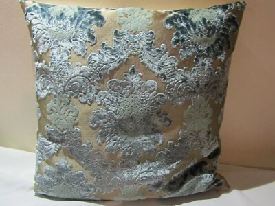 Designers Guild Fabric Royal Collection Greville Wedgwood Cushion Cover  - Image 1 of 4