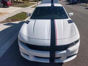 FOR Dodge Charger 15-26 Rally Racing Stripe 5" + 1/2 INCH Graphic Decal 20 FEET - Picture 1 of 33