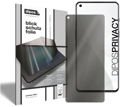 2x Screen Protector for OnePlus 9RT Privacy Filter 2-Way Protection dipos - Image 1 of 4