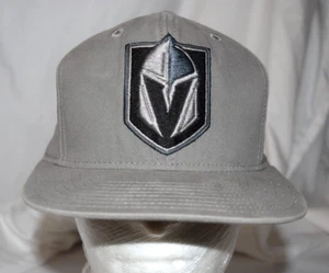 Adidas Tan NHL Las Vegas Golden Knights Snapback Hockey Cap Hat Kahaki - Picture 1 of 7