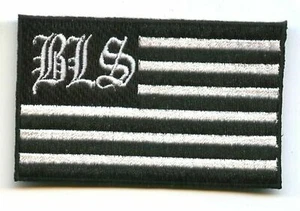BLACK LABEL SOCIETY FAN CLUB COLLECTIONS: IRON ON NEW ZAKK WYLDE BLS FLAG - Picture 1 of 5